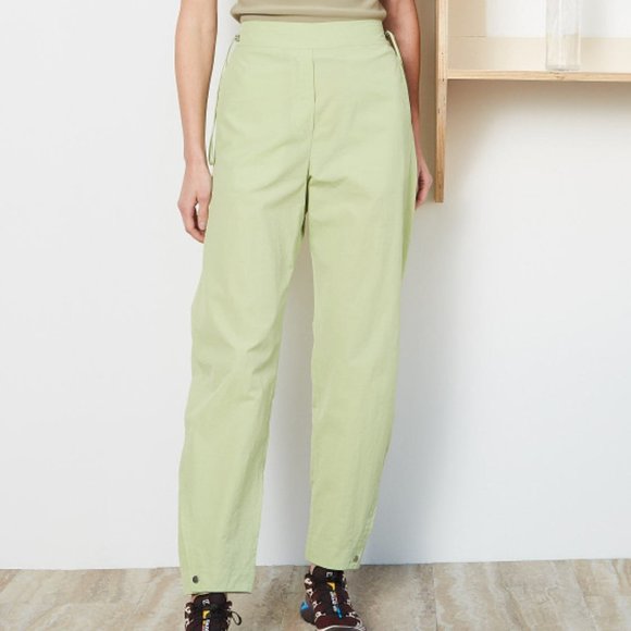 Vintage Pants - Vintage Y2K Lizzie McGuire Style Lime Green Khaki Trouser Pants Women Size 10